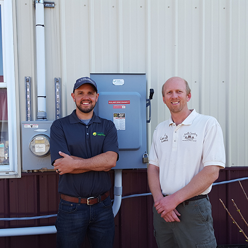 North Country Storage Barns Installs Solar Paradise Energy Solutions